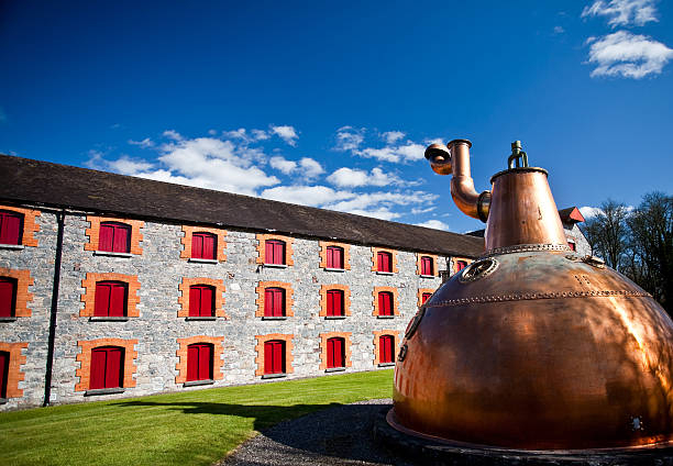Whiskey Distellery Stills in Ireland near Distillery 